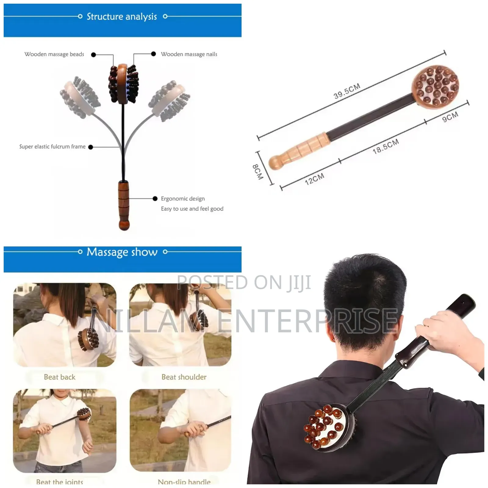 *Handheld Meridian Hammer Massager