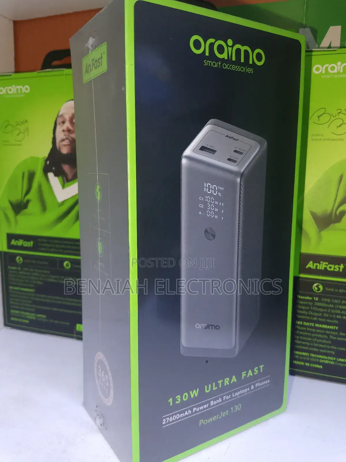 Laptop Oraimo Powerbank (Jet 130) 27600 Mah 130 Watts
