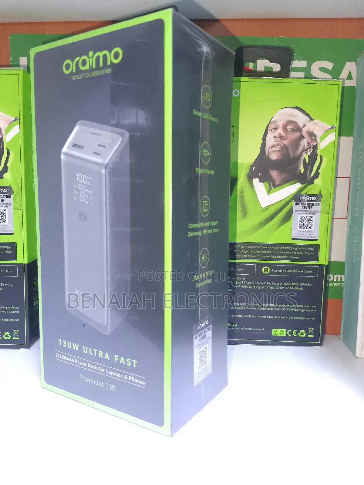 Laptop Power Bank 27600 Mah 130 Watts Laptop Phones(Anifast