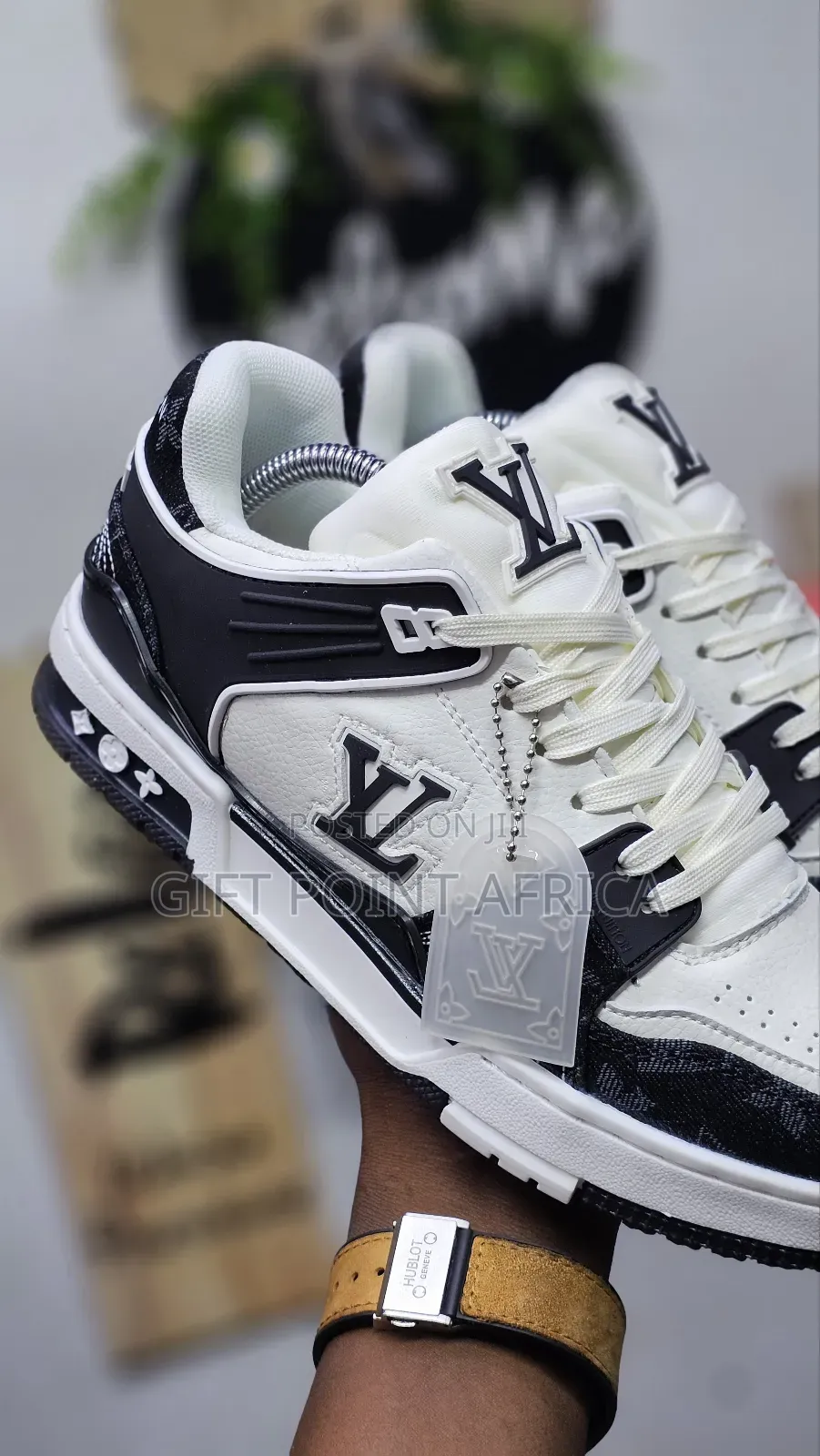 Louis Vuitton Denim Unisex Sneakers