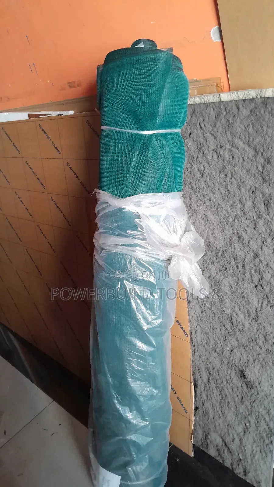Dark Green Heavy-Duty Construction Net 3m by 50metres