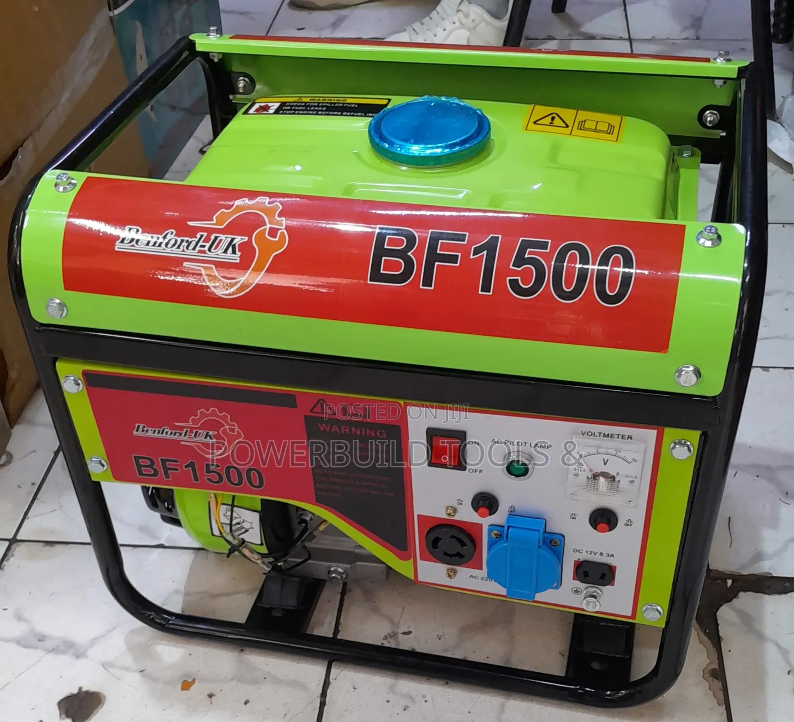 Benford Uk 1.5kva (3.5hp) Petrol Generator