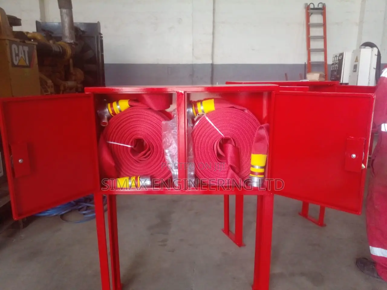 Double Door Fire Hose Reel Cabinet