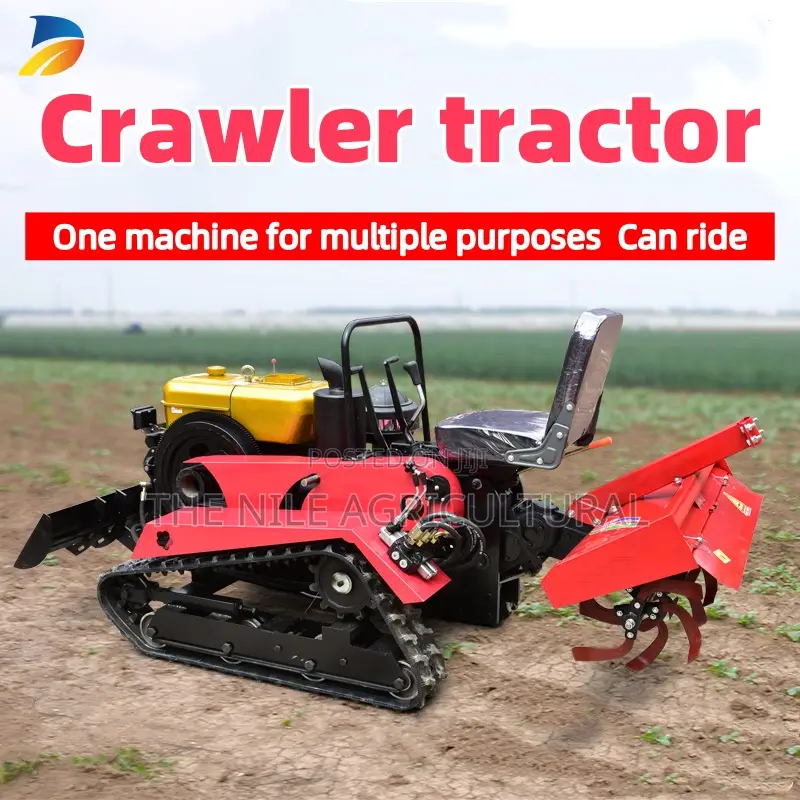 Agricultural Machinery Cultivator Mini Crawler Tractor