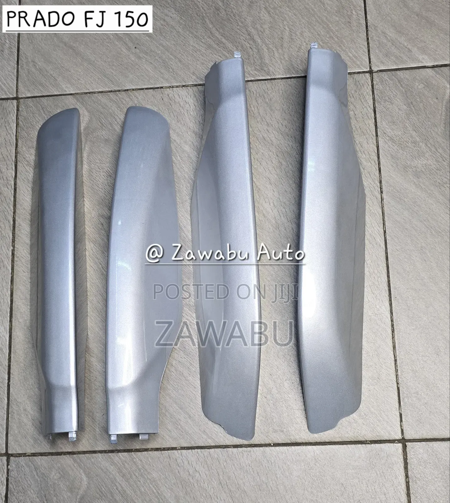 Fj 150 Prado Roofrack Covers Silver