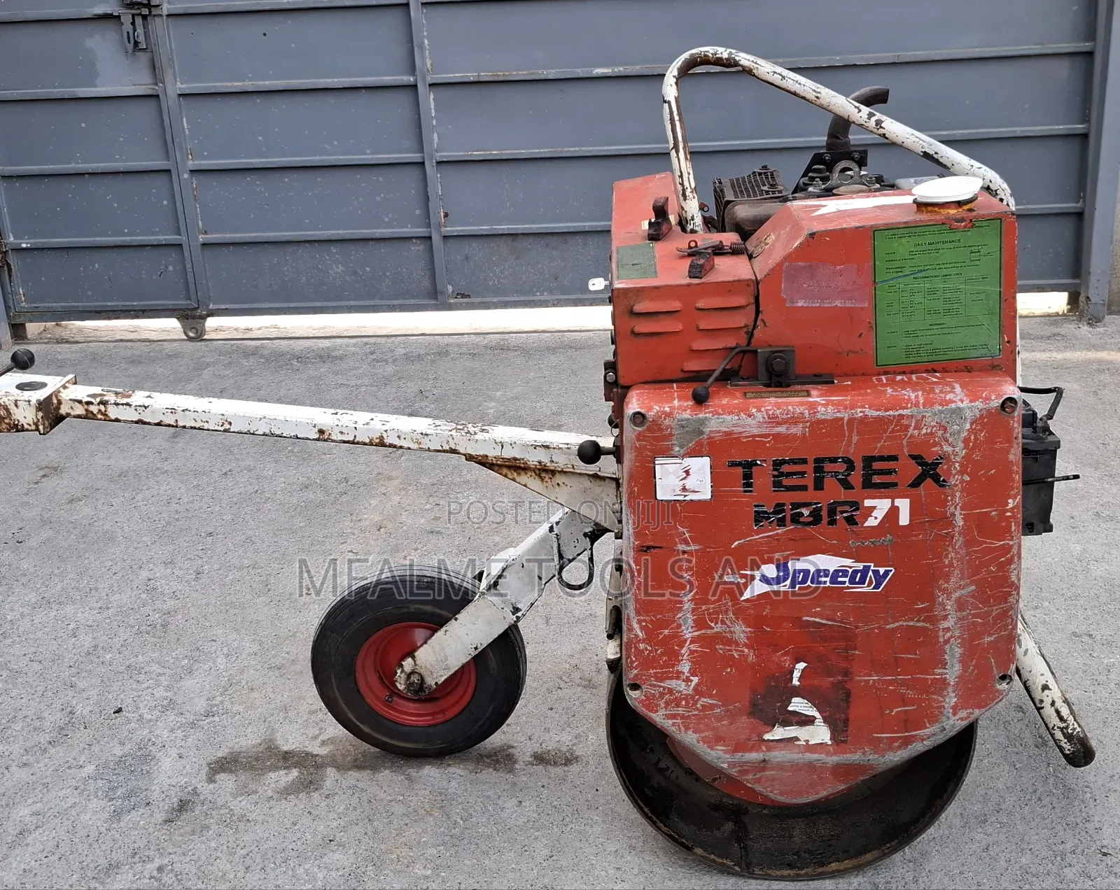 Roller - 1.5 Tones 2015 Terex Diesel Single Drum Hartz Engine - Ex-Uk