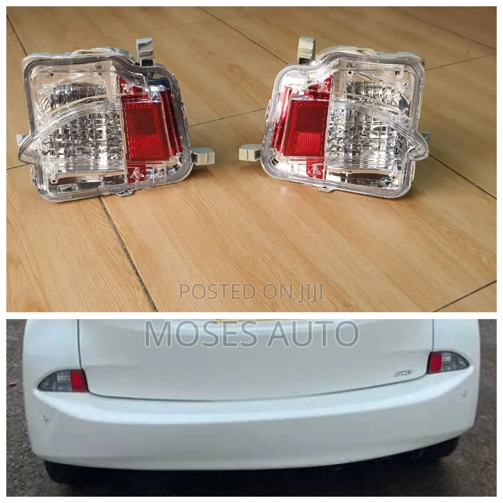 Toyota Ractis Bumper Reflector