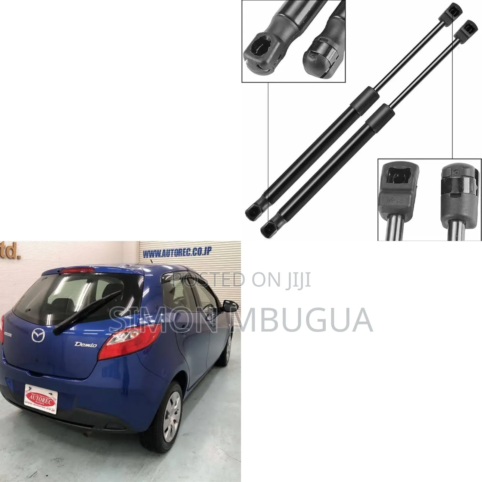 Mazda Demio 2008-2012 Boot Shocks/Struts