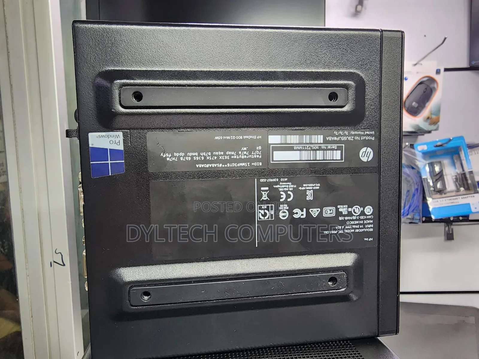 Desktop Computer HP EliteDesk 800 8GB Intel Core I5 SSD 256GB