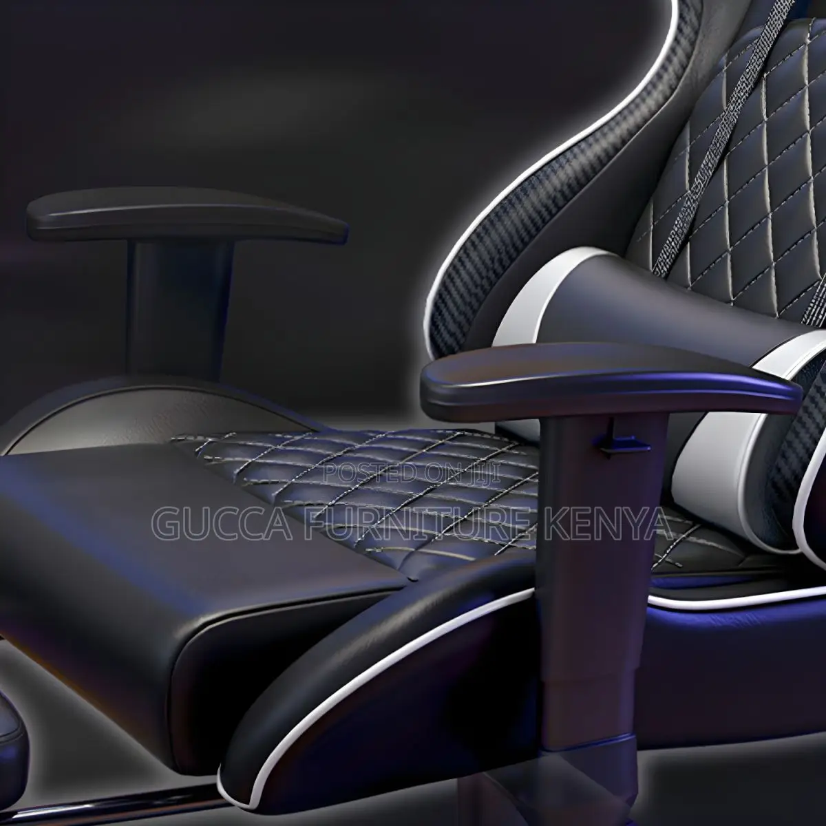 Office Chairs: Modern Leather Office Gamer Chair With Wheels
