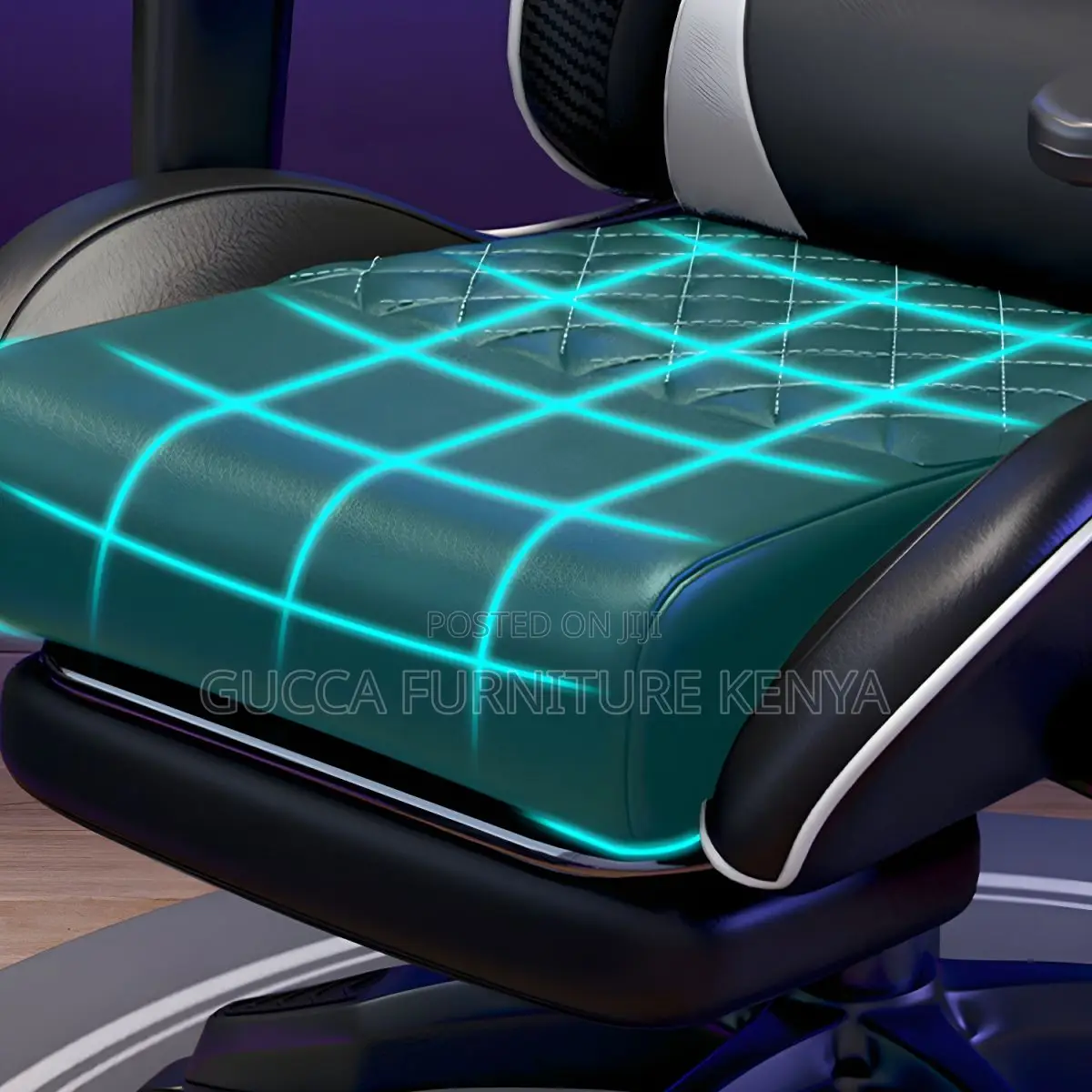 Office Chairs: Modern Leather Office Gamer Chair With Wheels