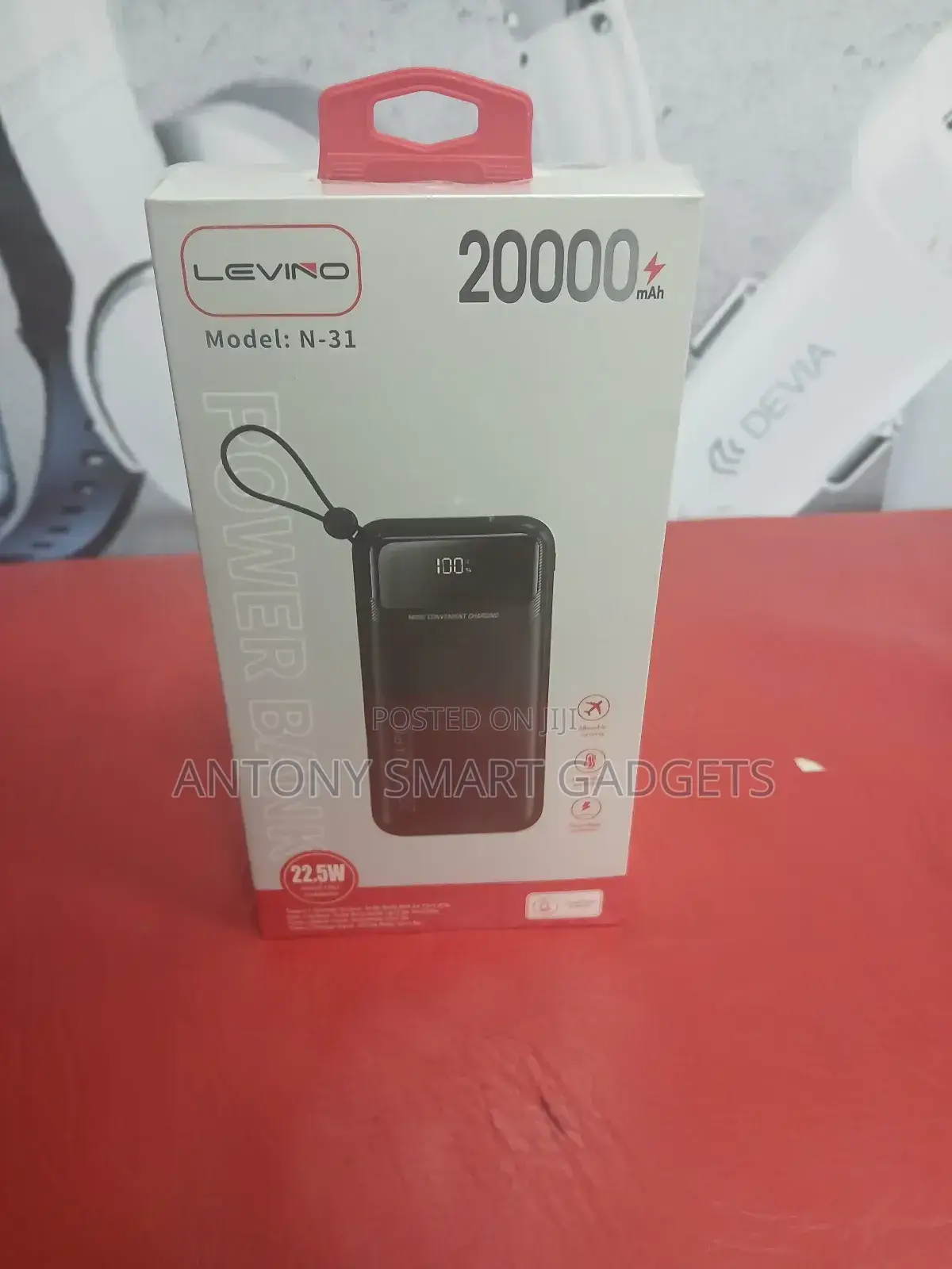 Levino 20,000mah 22.5w Fast Charging Power Bank