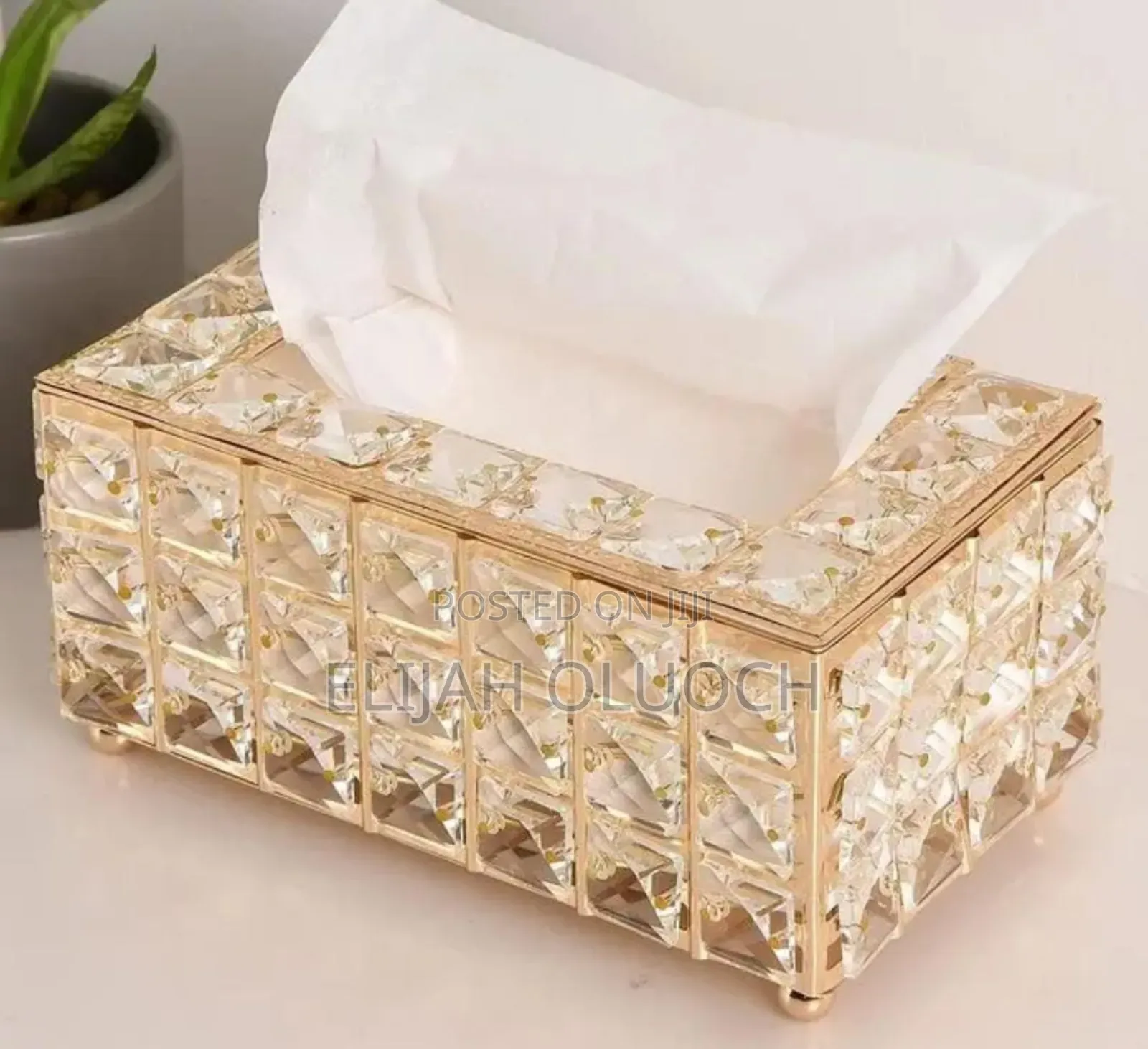 *High Quality Crystal Sparkling Serviette Holder
