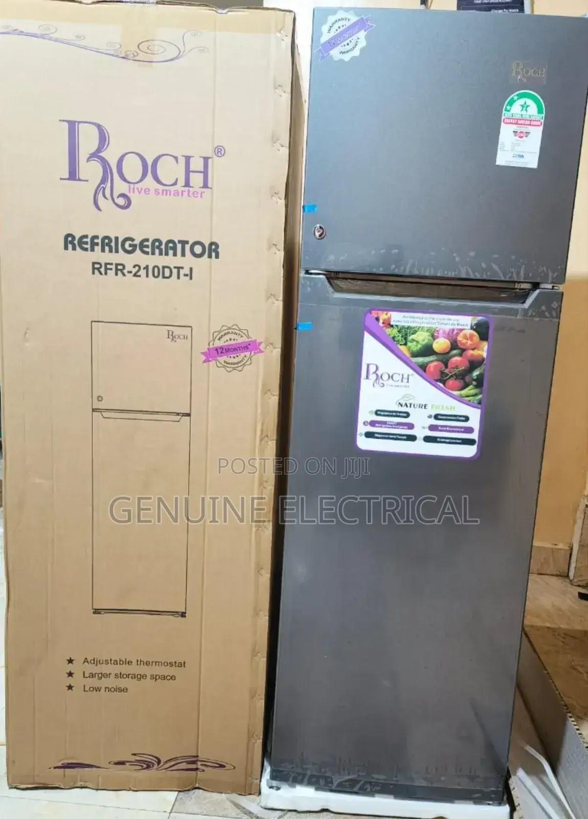 168litres Fridge Double Door