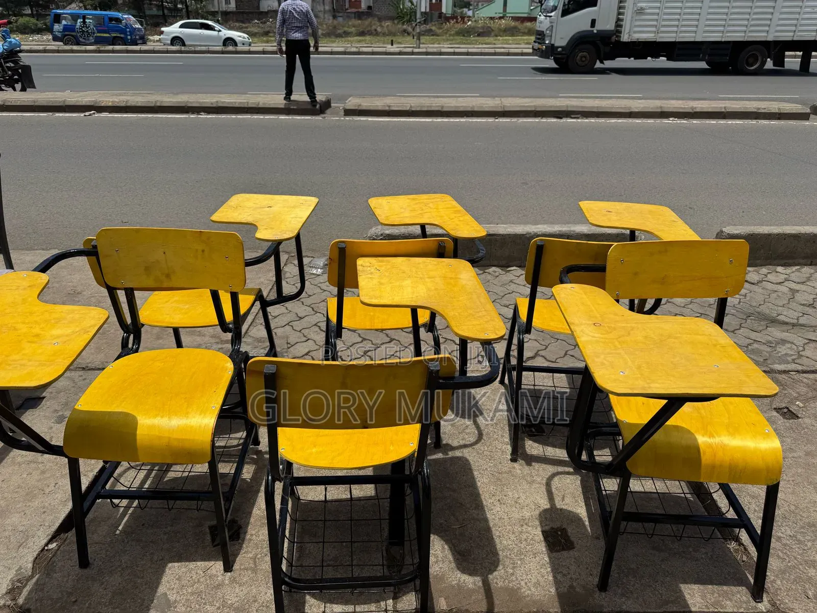 College Arm Chairs/Lecturer Arm Chairs Basket