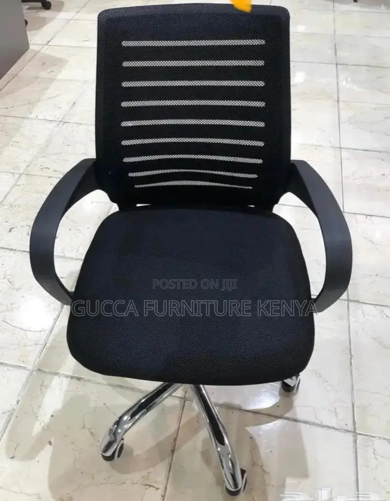 Office Chairs: Low Strong Mesh Breathable Back Rest Chair