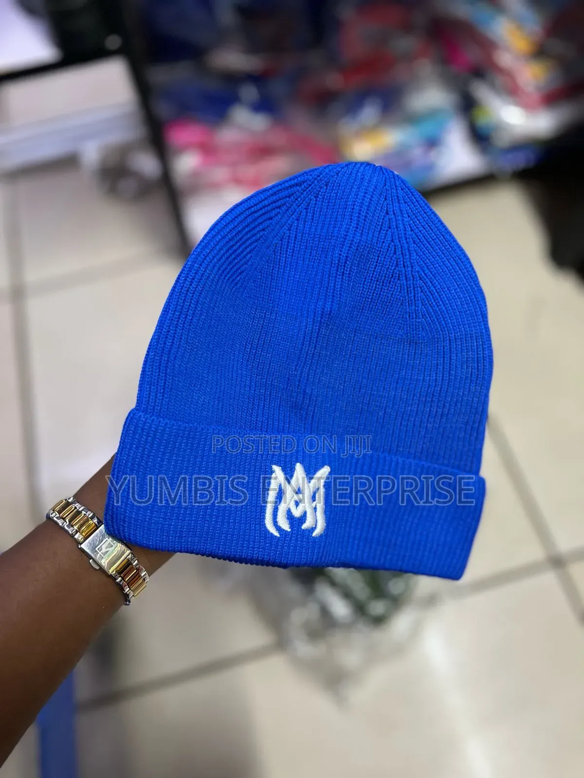 Royal Blue  Beanie ''Hat Available 600 KSH