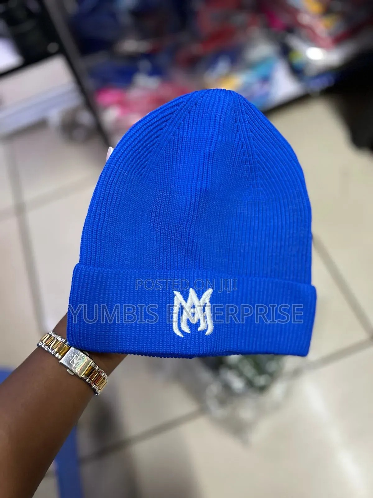Royal Blue  Beanie ''Hat Available 600 KSH