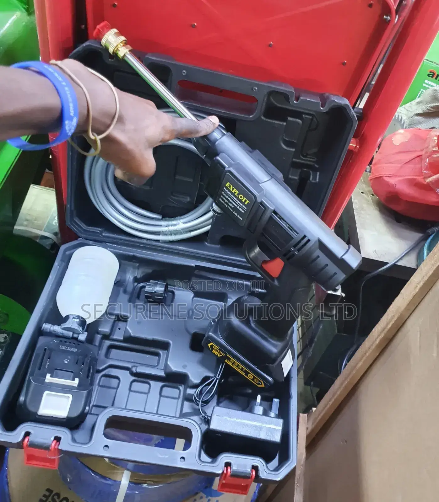 Exploit 98v Cordless Car Wash,