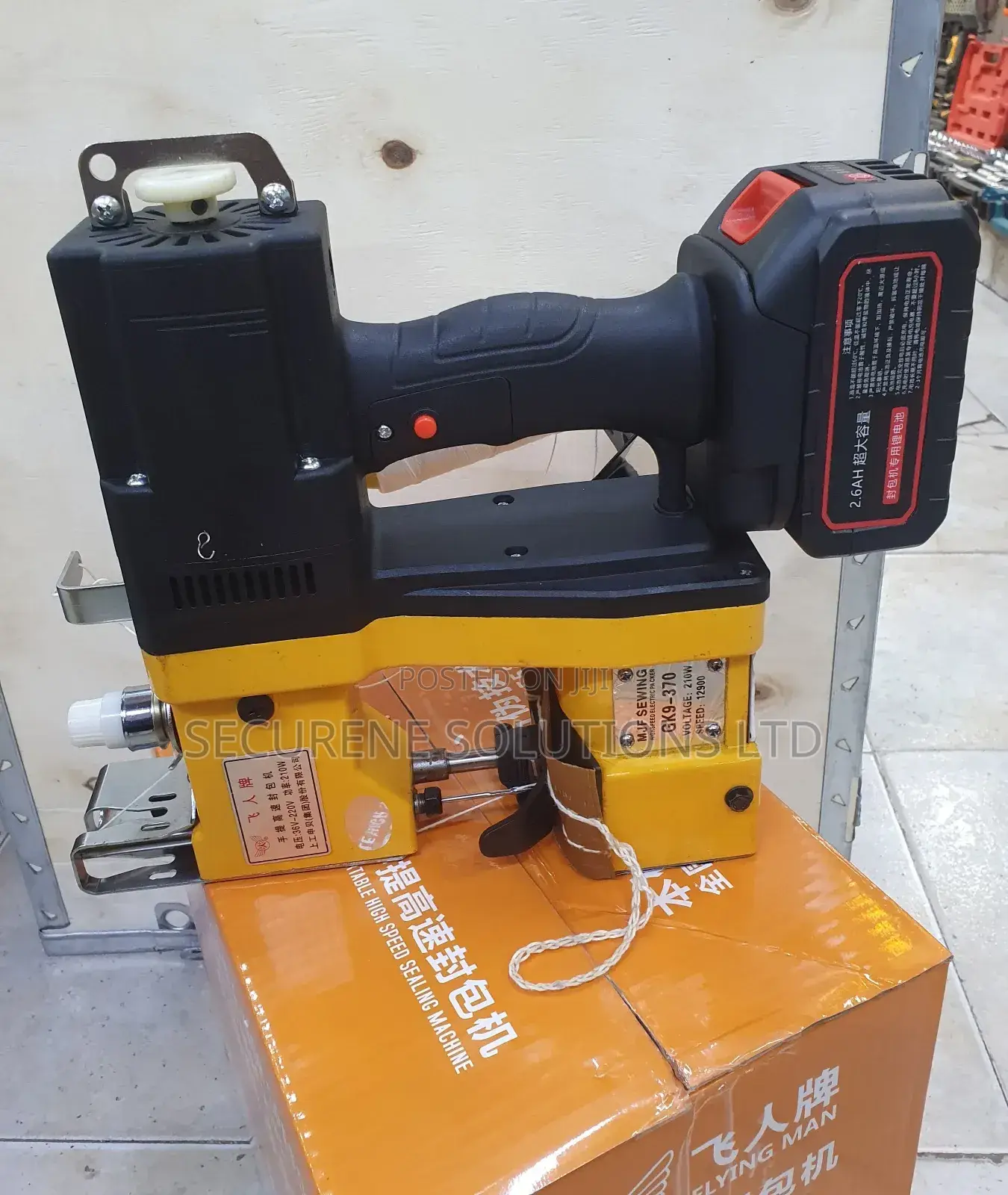 Gk9-370 Model, for Sealing Bags.