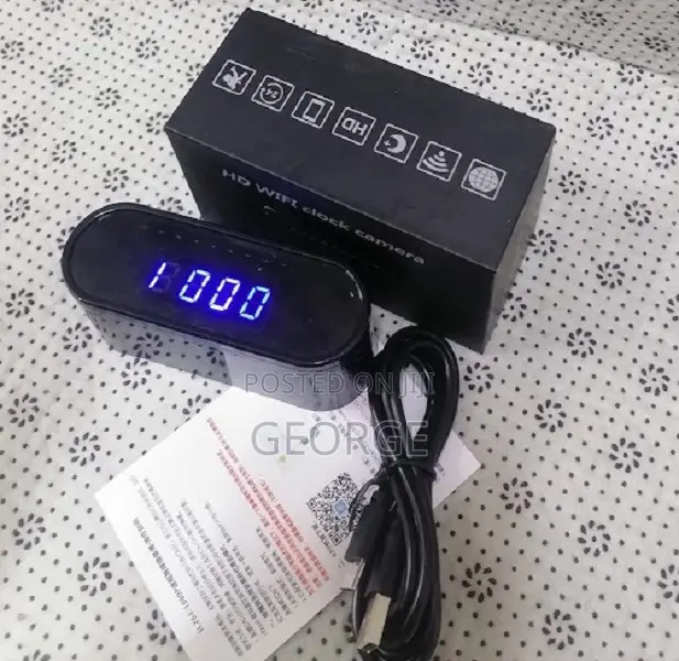 Brillant Quality Hd Wifi Clock Camera Hidden Camera