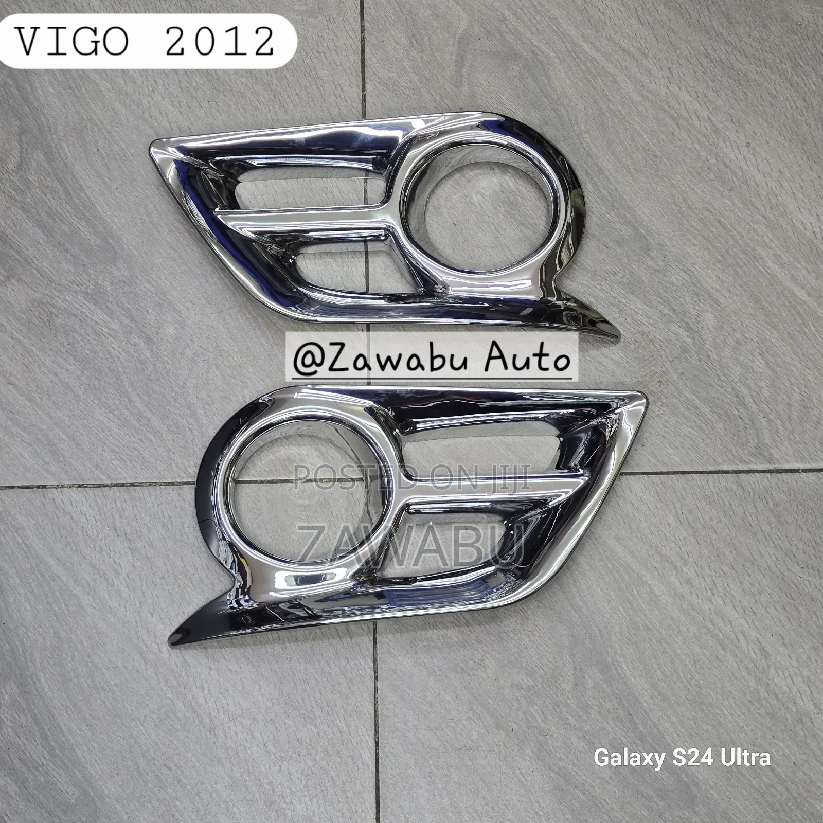 Vigo 2012 Chrome Foglights Covers