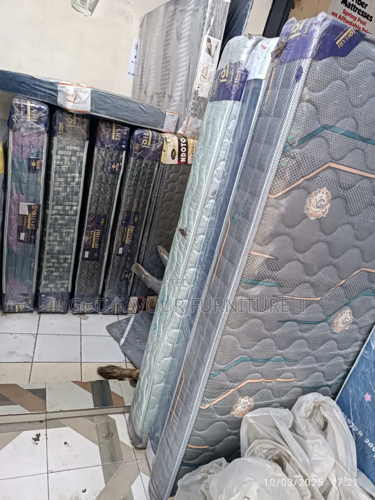 Size 4 by 6 Orthopedic Fibre Matress Qw9km