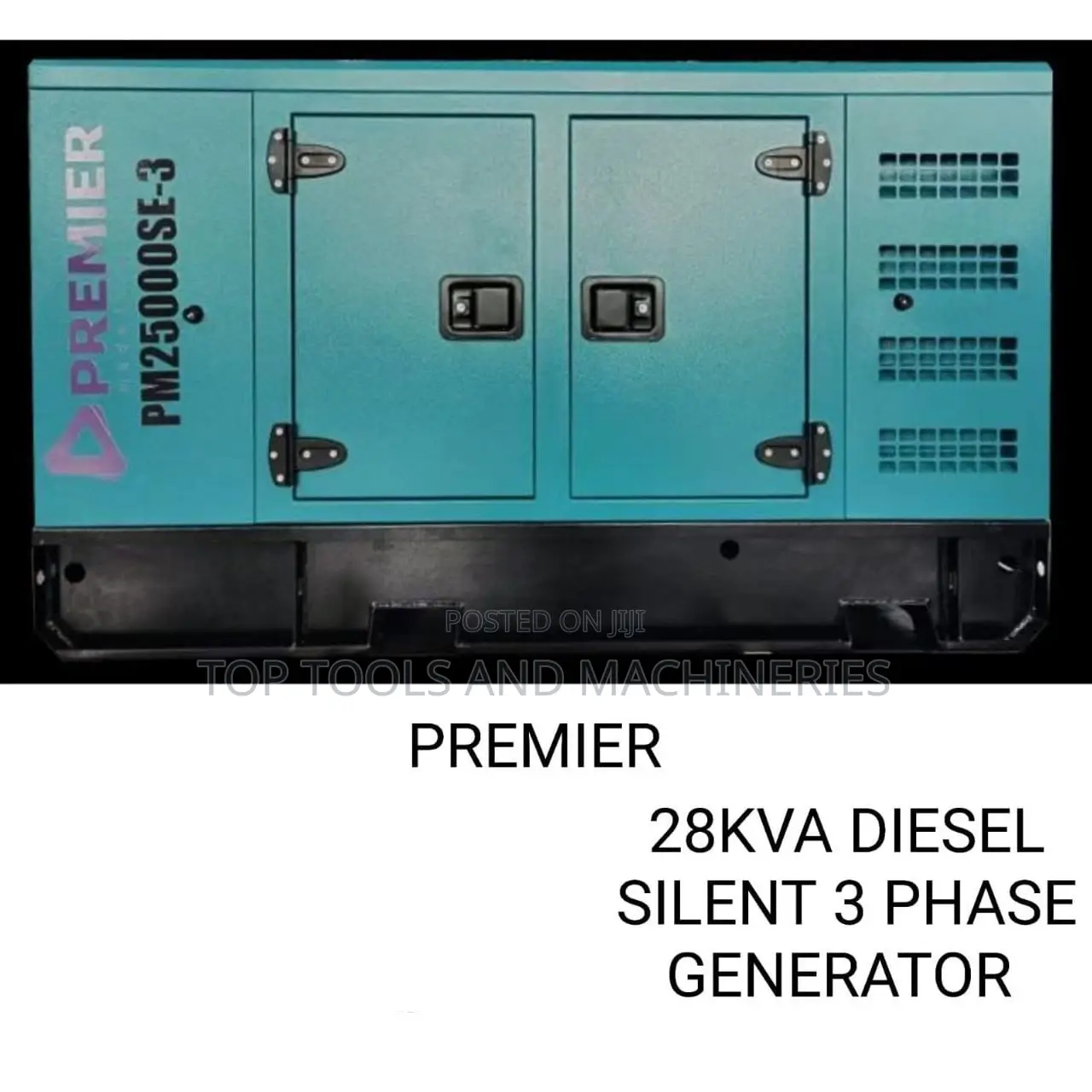 Premier 28kva 3-Phase Silent Diesel Generator With A.T.S