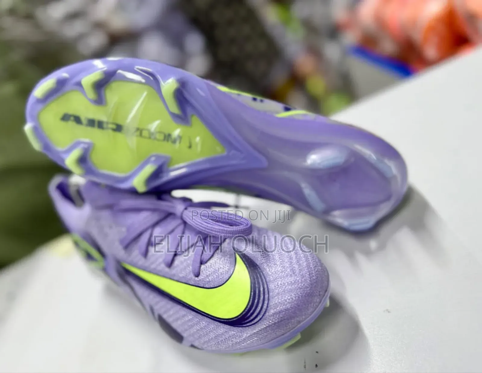 Nike Air Zoom Football Boots Purple
