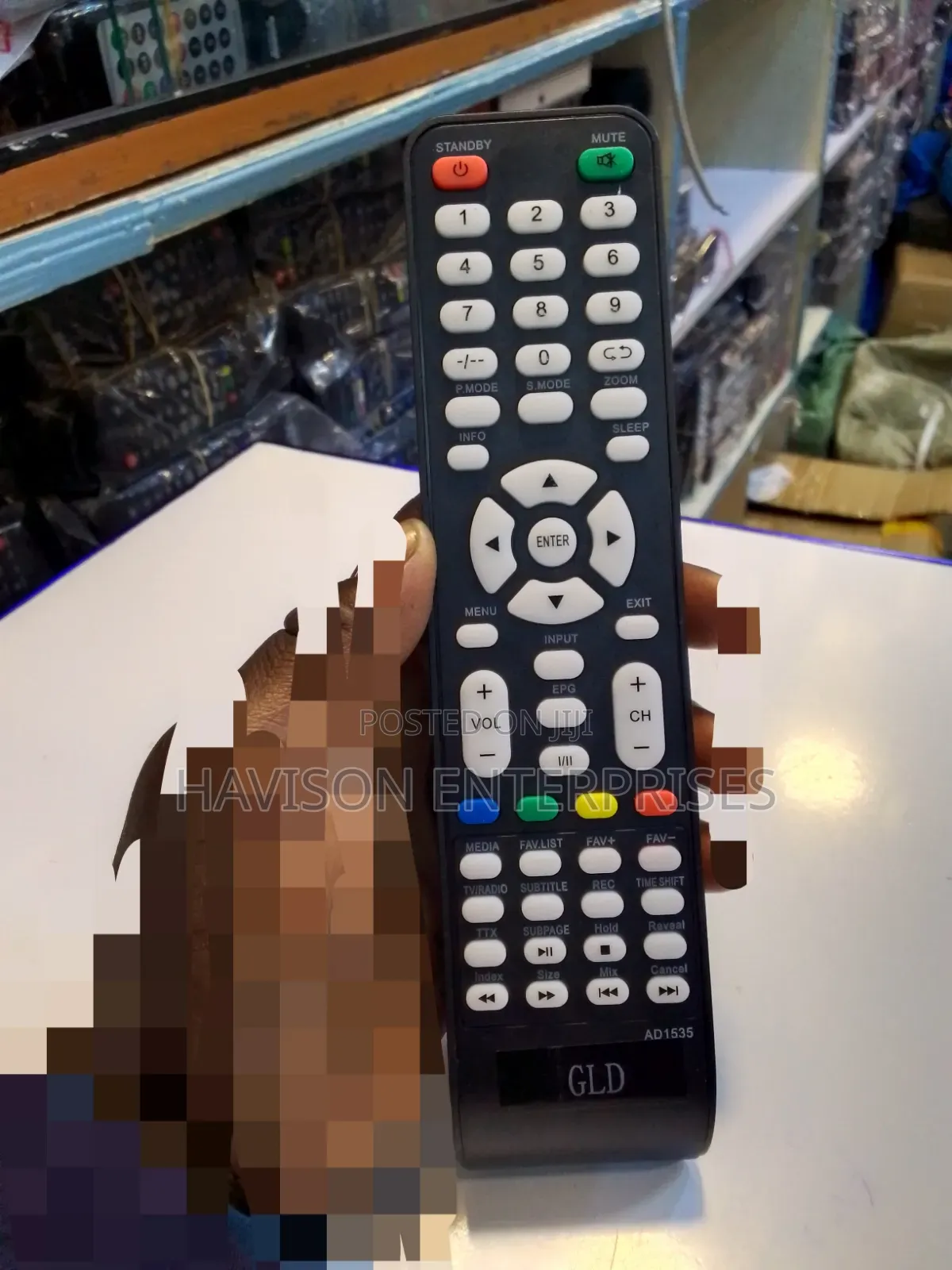 Digital GLD Tv Remote