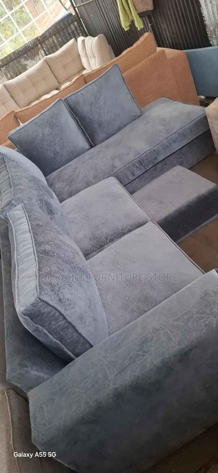 6 Seater Box L Shape