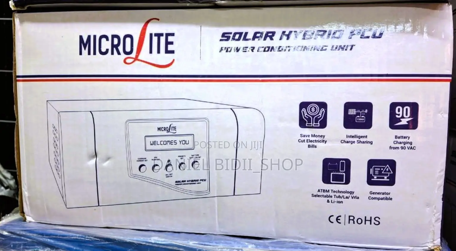 Microlite Solar Hybrid Inverter 3.5kva 24v