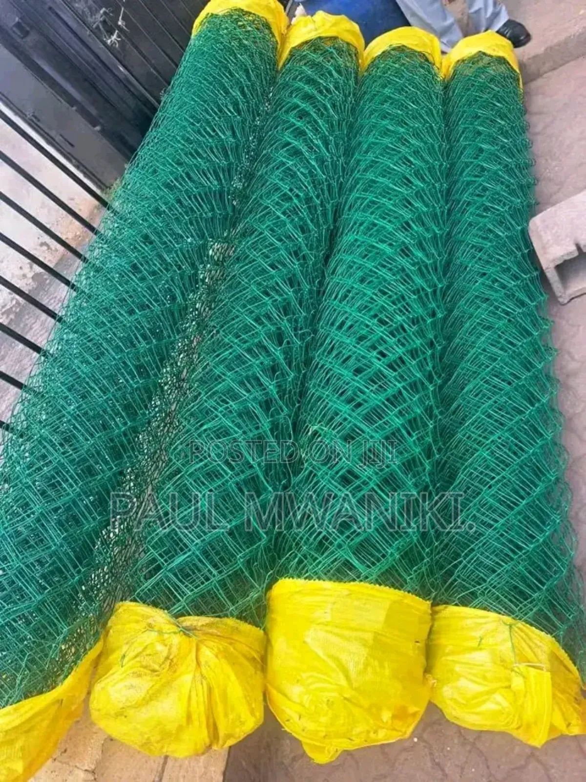 Head Duty Pvc Coated Chain Links Available