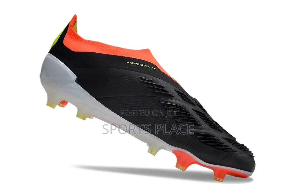 Predator Elite Laceless Fg Solar Red Football Boots