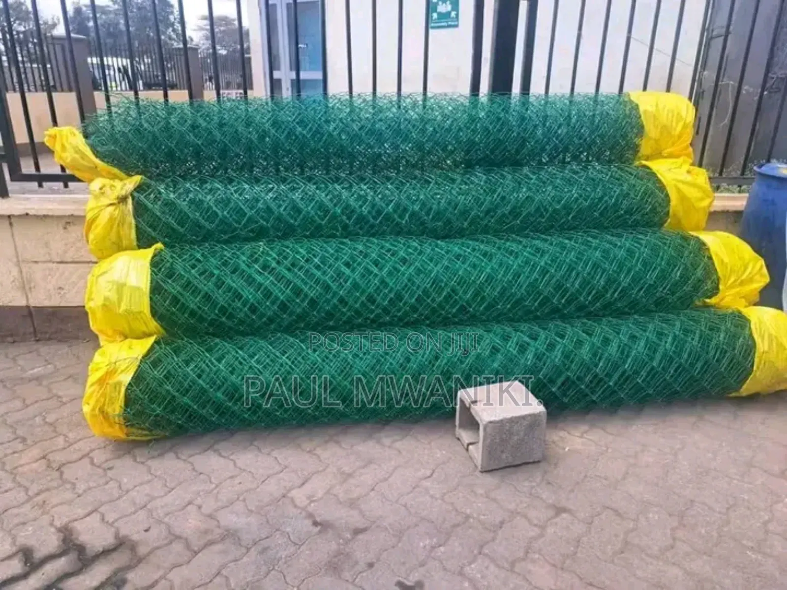 Head Duty Pvc Coated Chain Links Available