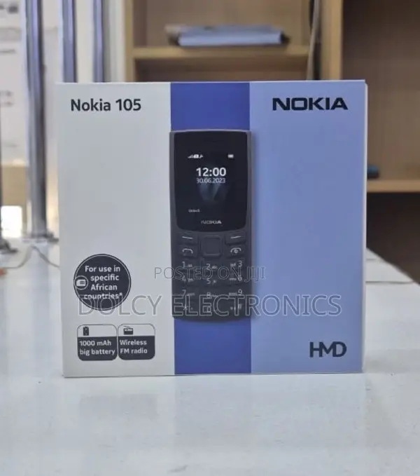 New Nokia 105 Black