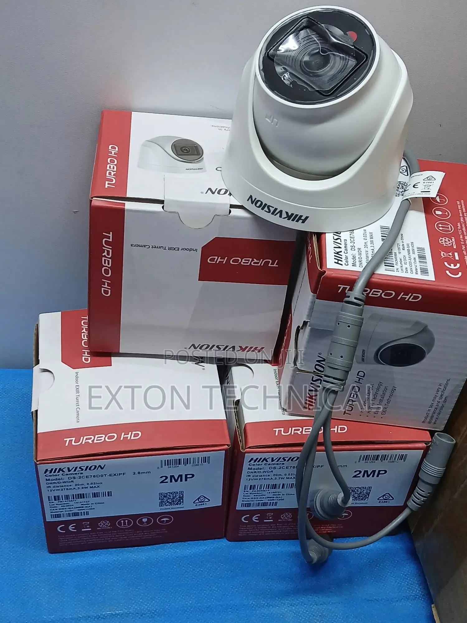 Hikvision Ds-2ce16d0t-Exipf 2mp Dome Camera