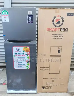 Smartpro 138litres Double Door Fridge