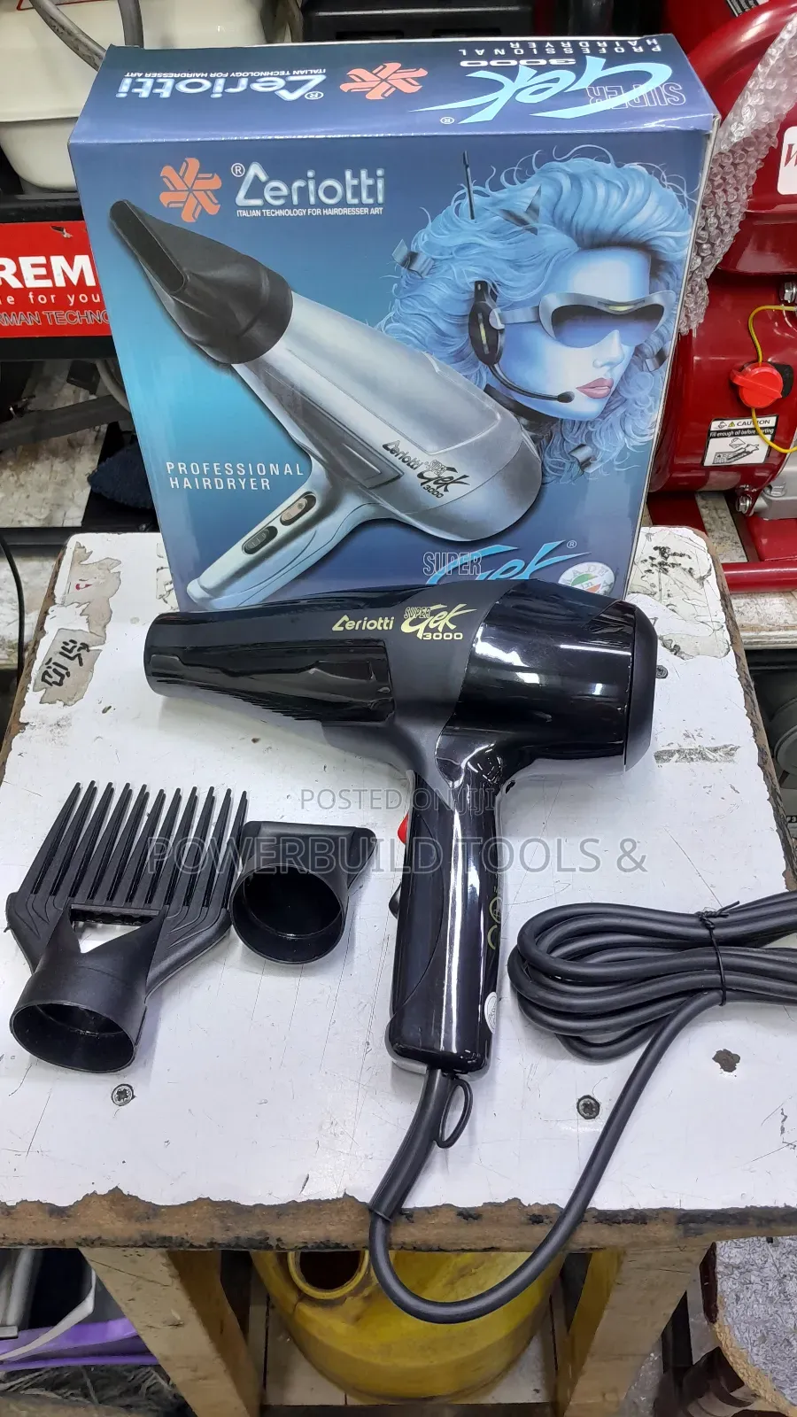 Ceriotti Hair Blow Dryer 3000w