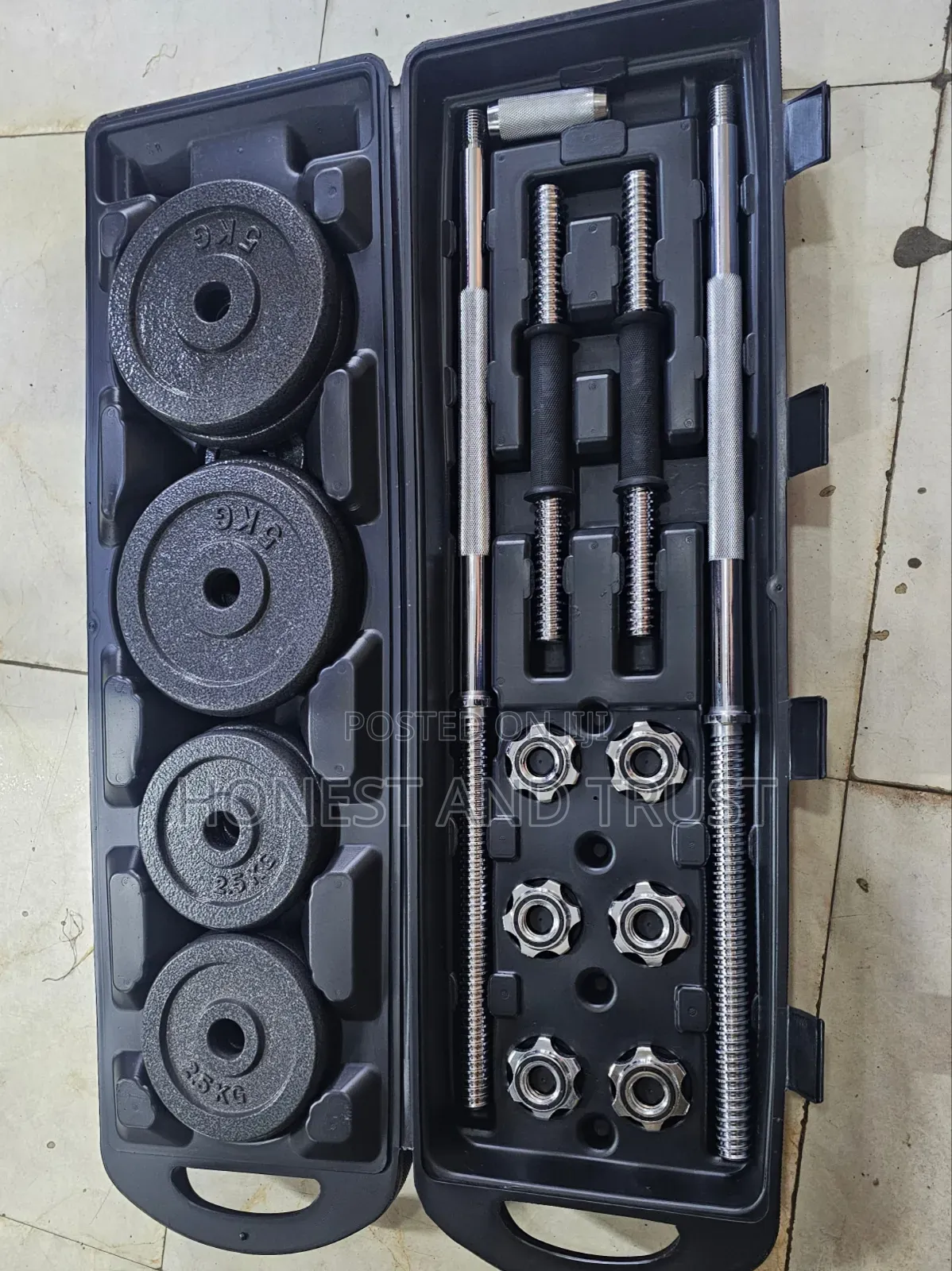 50kg Dumbell Set