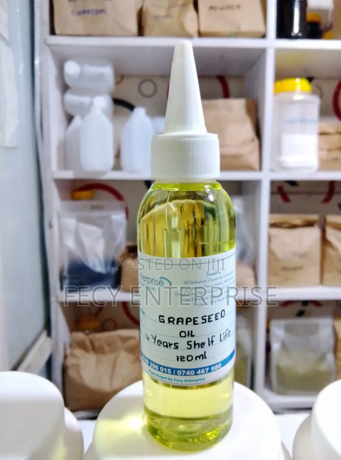 Grapeseed Oil – (100% Natural Cold-Pressed) Pure Organic Carrier Oil