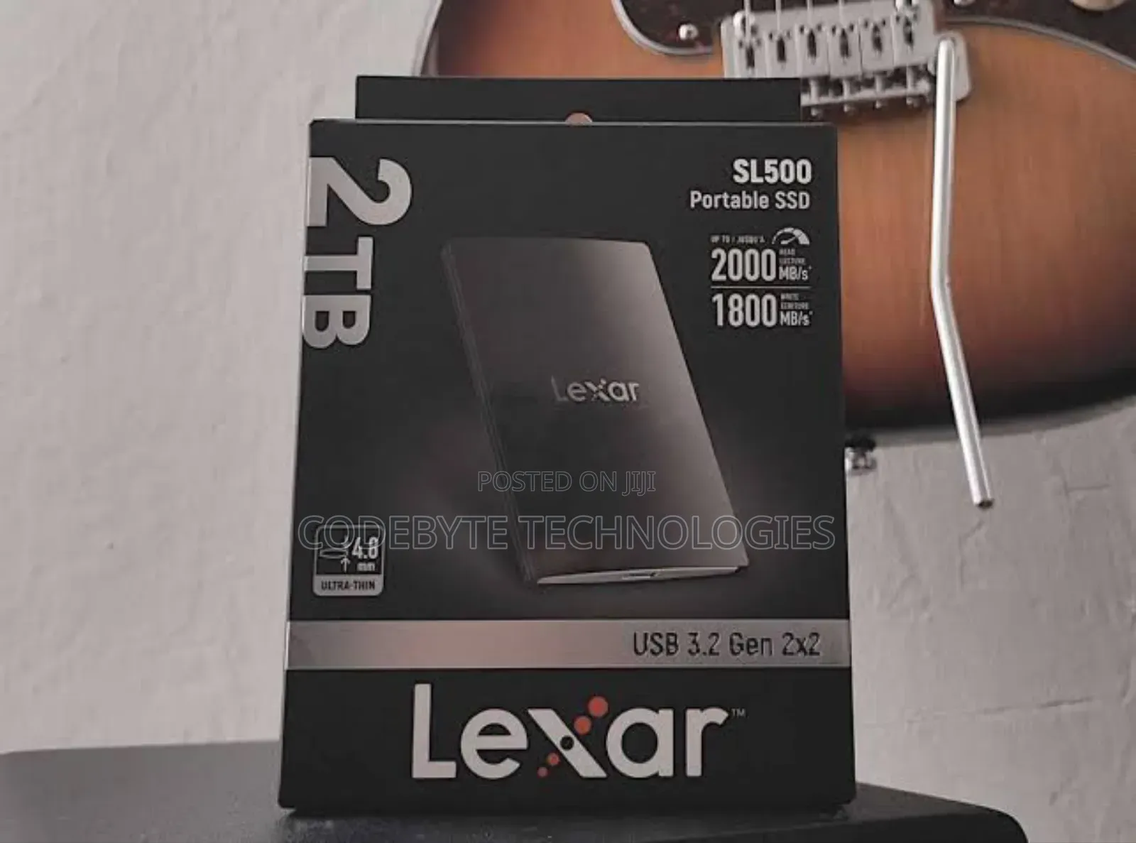 Lexar Sl500 Portable SSD 2tb 2000mbs Read/1800mbps Write
