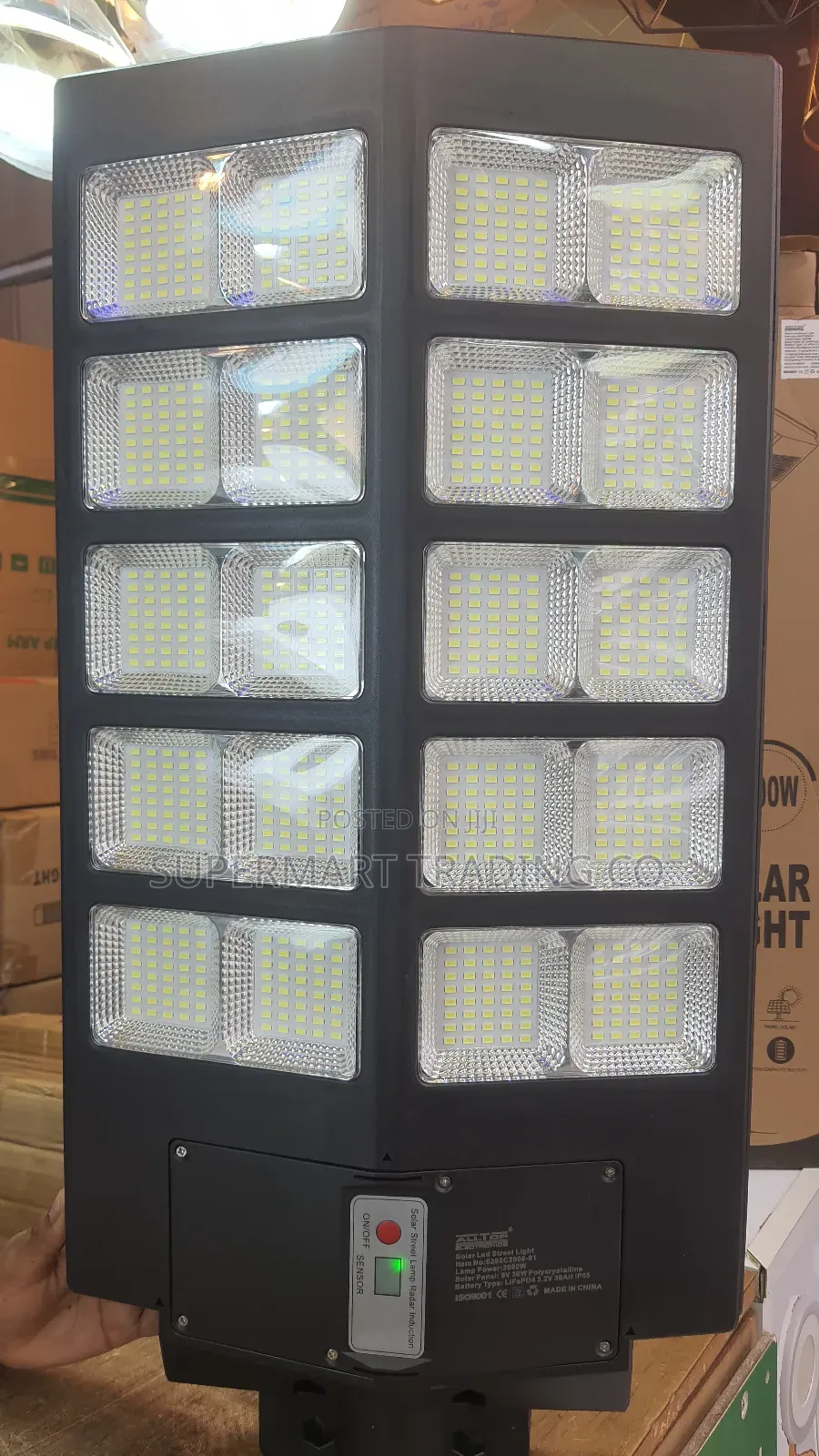 Alltop Solar Streetlight 2000wrs