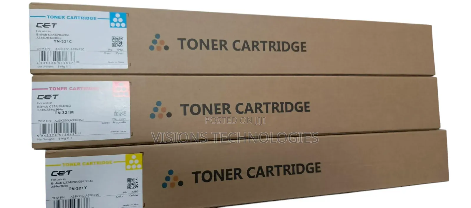 Color Toners Tn321 Cet Brand