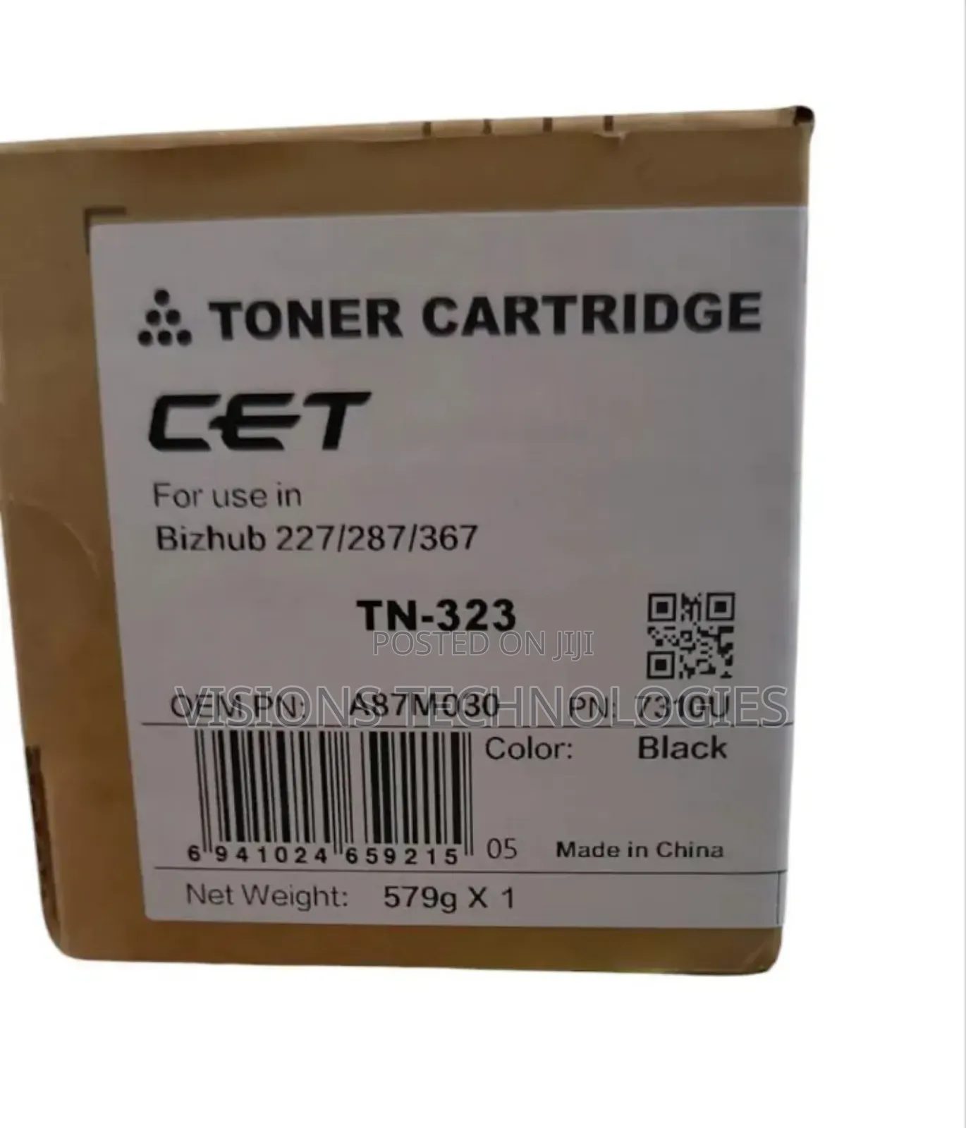 Bizhub C227/287 Black Toner -Tn323