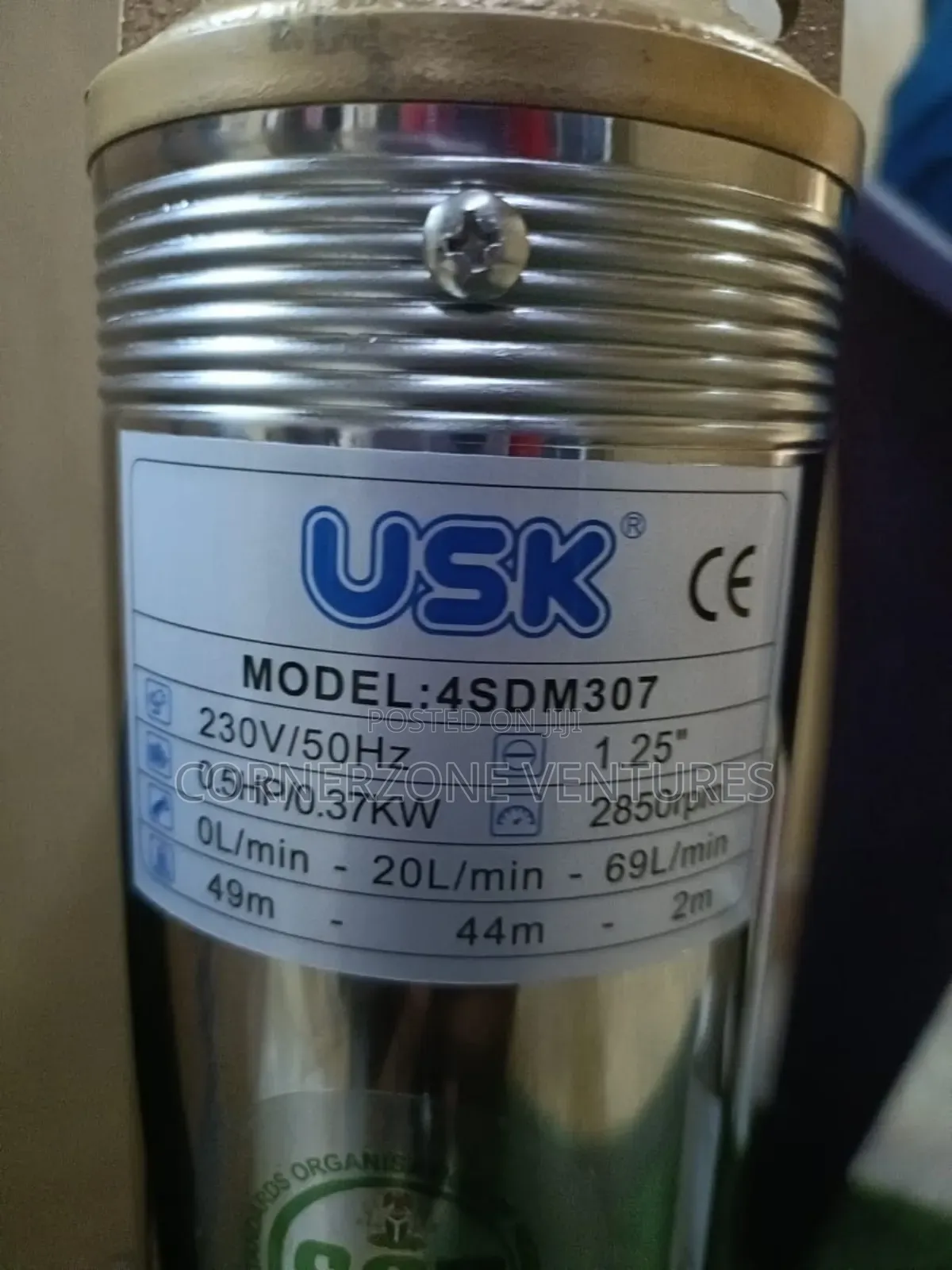 Usk Submersible Water Pump 0.5hp