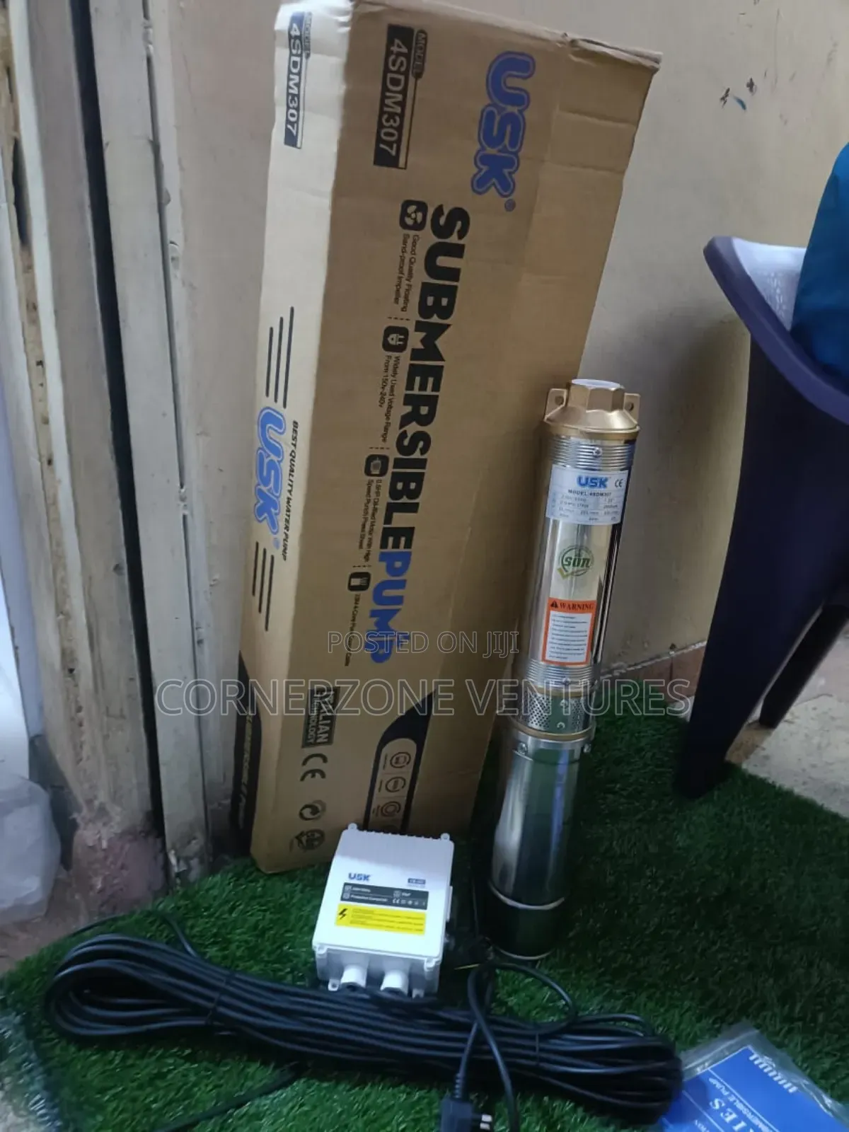 Usk Submersible Water Pump 0.5hp