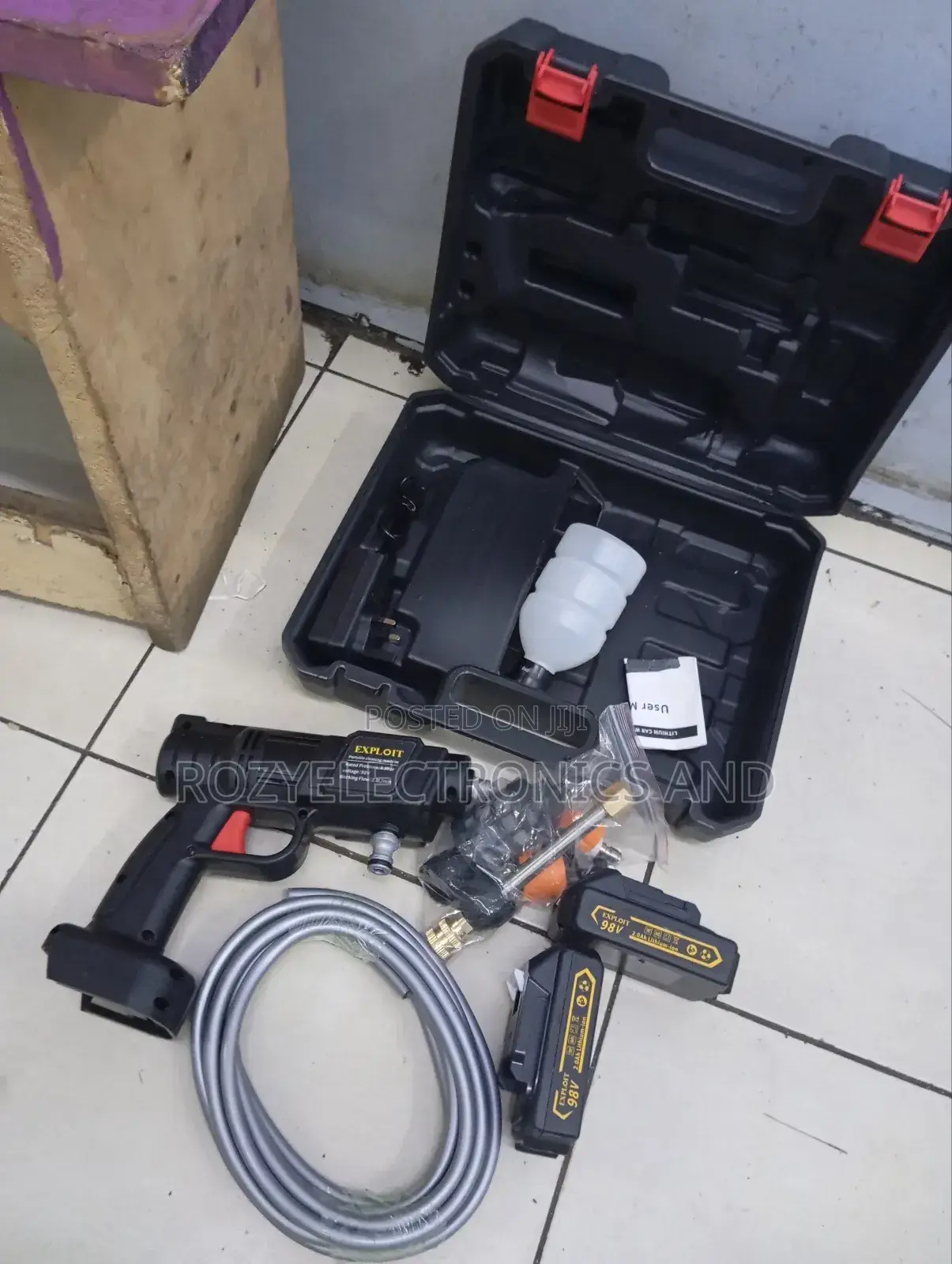 Carwash 98v Cordless Machine