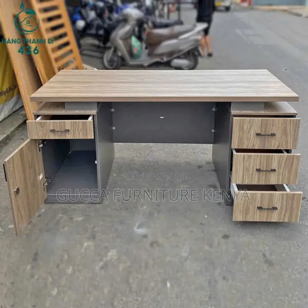 Office Tables: Simple Home Office Study Desk 1.6 Meters Long