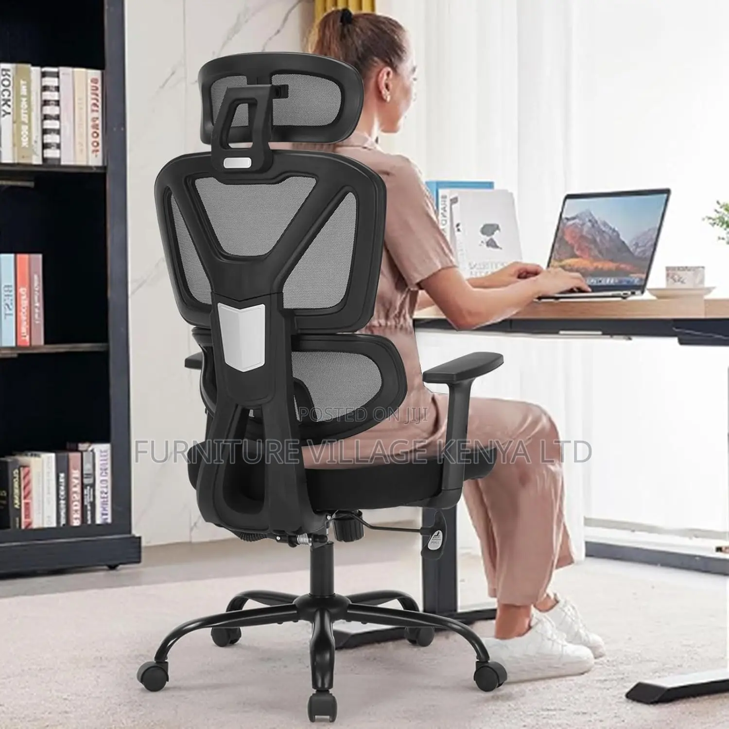 Office Seats; Ergonomic Desk Chair With Adjustable Height
